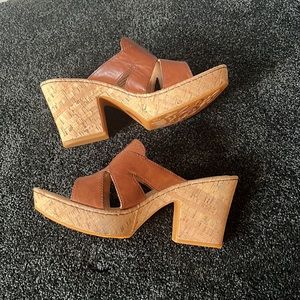 Platform heel sandals from Born